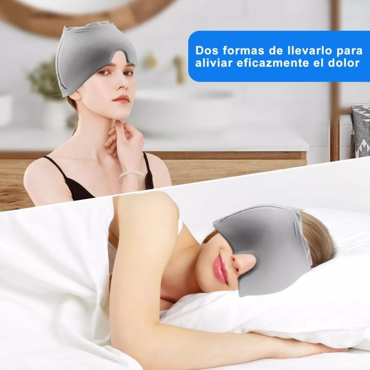 Gorro De Gel Para Aliviar El Dolor De Cabeza Y La Migraña