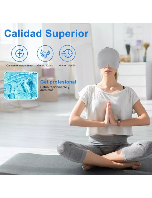 Gorro De Gel Para Aliviar El Dolor De Cabeza Y La Migraña