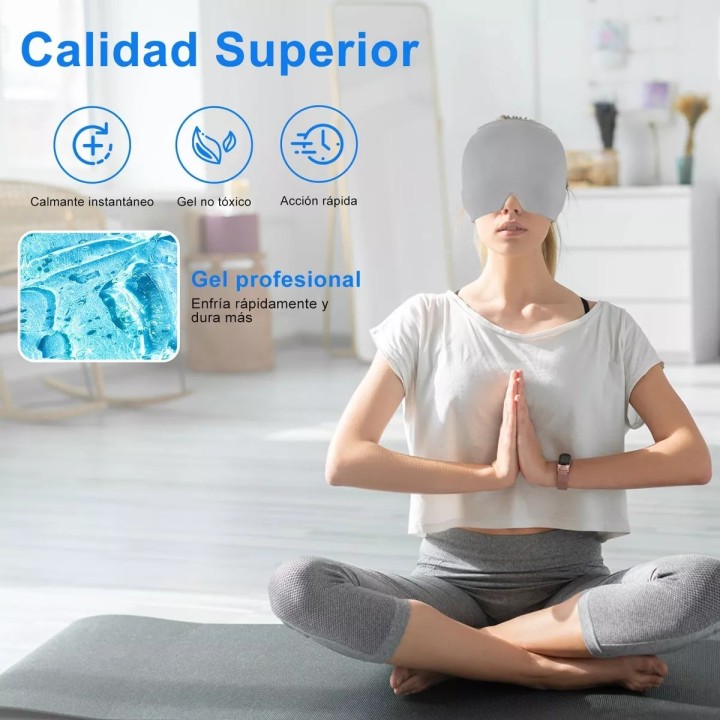 Gorro De Gel Para Aliviar El Dolor De Cabeza Y La Migraña