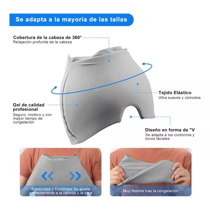 Gorro De Gel Para Aliviar El Dolor De Cabeza Y La Migraña