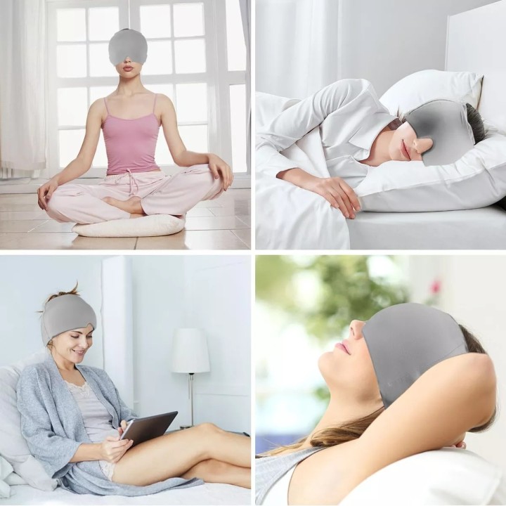 Gorro De Gel Para Aliviar El Dolor De Cabeza Y La Migraña