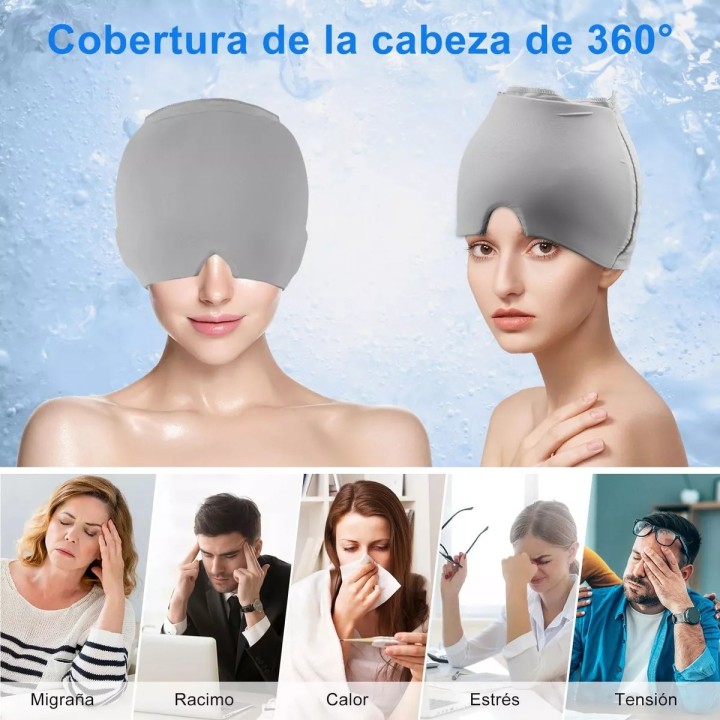 Gorro De Gel Para Aliviar El Dolor De Cabeza Y La Migraña