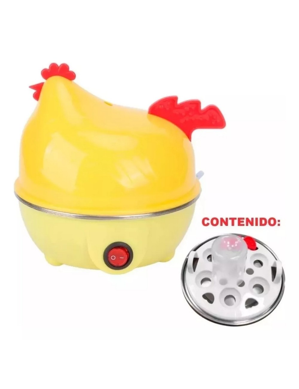 Gallina Hervidor De Huevos Eléctrica 7 Huevos