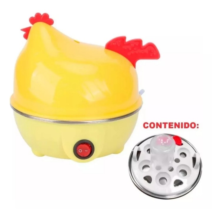 Gallina Hervidor De Huevos Eléctrica 7 Huevos