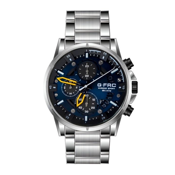 Reloj G-force H4230g Cronografo Funcional Acero + Estuche