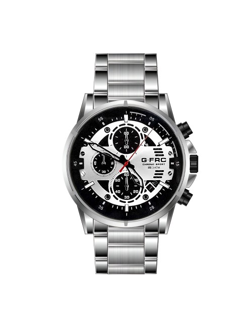 Reloj G-force H4230g Cronografo Funcional Acero + Estuche