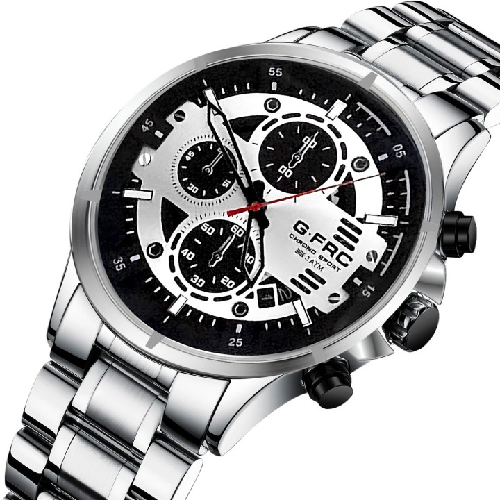 Reloj G-force H4230g Cronografo Funcional Acero + Estuche