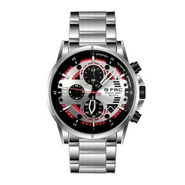 Reloj G-force H4230g Cronografo Funcional Acero + Estuche