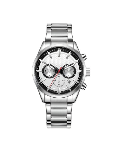 Reloj G-force H4239g Cronografo Funcional Acero + Estuche