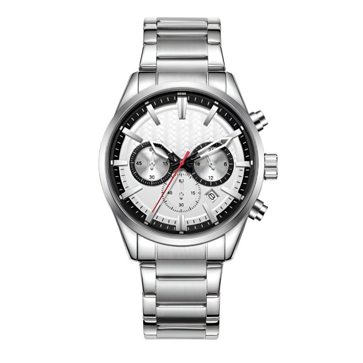 Reloj G-force H4239g Cronografo Funcional Acero + Estuche