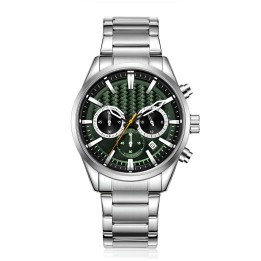 Reloj G-force H4239g Cronografo Funcional Acero + Estuche