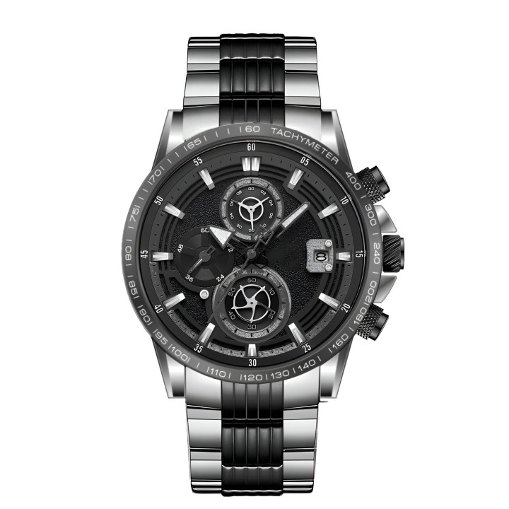 Reloj G-force Gf8033 Cronografo Funcional Acero + Estuche | Dayoshop