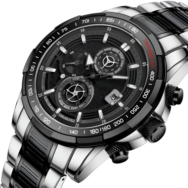Reloj G-force Gf8033 Cronografo Funcional Acero + Estuche | Dayoshop