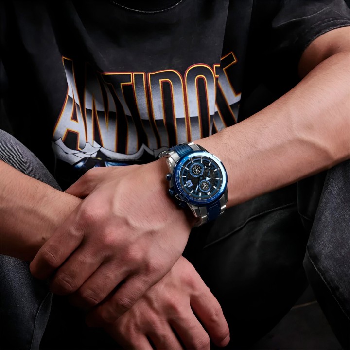 Reloj G-force Gf8033 Cronografo Funcional Acero + Estuche | Dayoshop