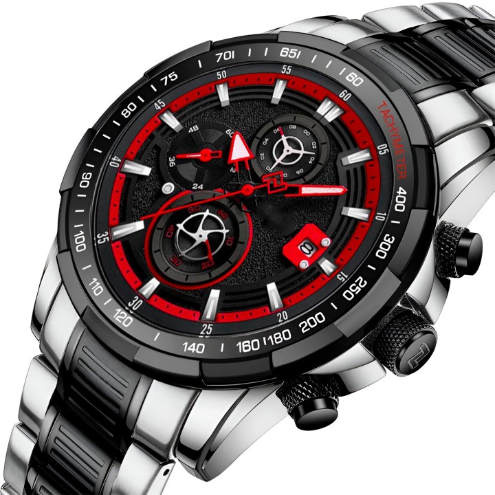 Reloj G-force Gf8033 Cronografo Funcional Acero + Estuche | Dayoshop