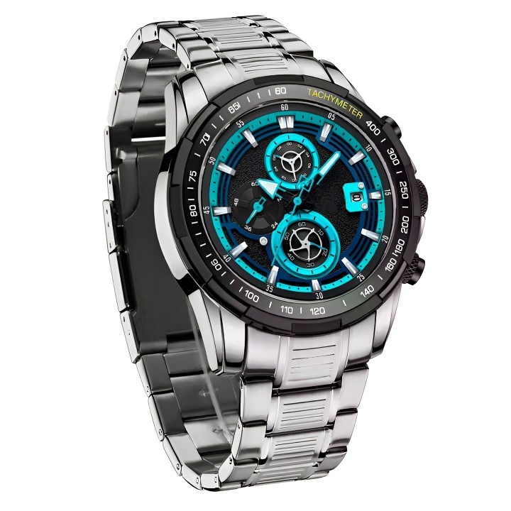 Reloj G-force Gf8033 Cronografo Funcional Acero + Estuche | Dayoshop