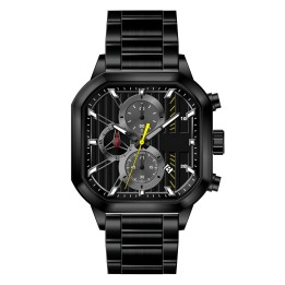 Reloj G-force H4233g Cuadrado Cronografo Funcional + Estuche