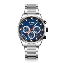Reloj G-force H4235g Cronografo Funcional Acero + Estuche