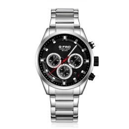 Reloj G-force H4235g Cronografo Funcional Acero + Estuche