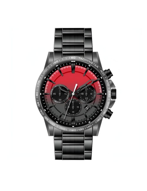 Reloj G-force H4231g Cronografo Funcional Acero + Estuche