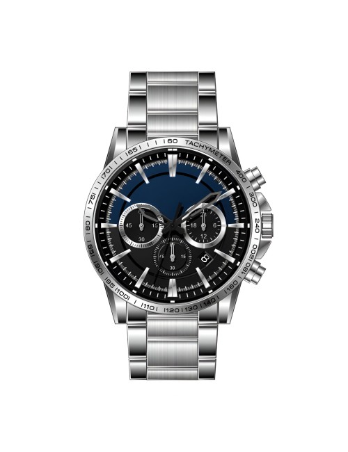 Reloj G-force H4231g Cronografo Funcional Acero + Estuche