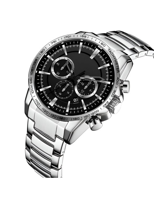 Reloj G-force H4231g Cronografo Funcional Acero + Estuche