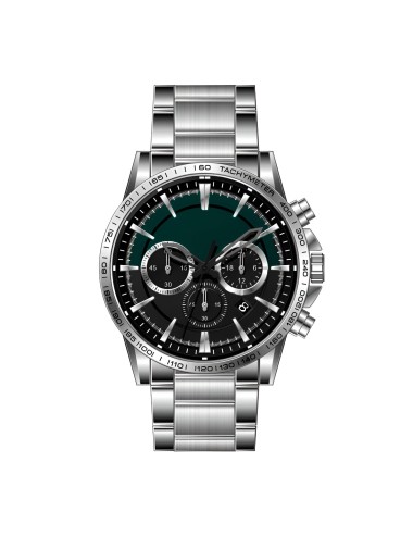 Reloj G-force H4231g Cronografo Funcional Acero + Estuche