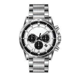 Reloj G-force H4231g Cronografo Funcional Acero + Estuche