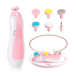 Lima De Uñas Bebe Infantil Eléctrico Unisex + Baterias