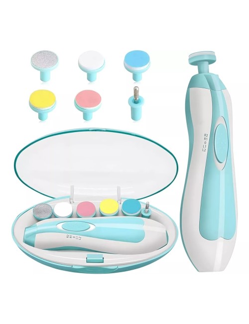 Lima De Uñas Bebe Infantil Eléctrico Unisex + Baterias