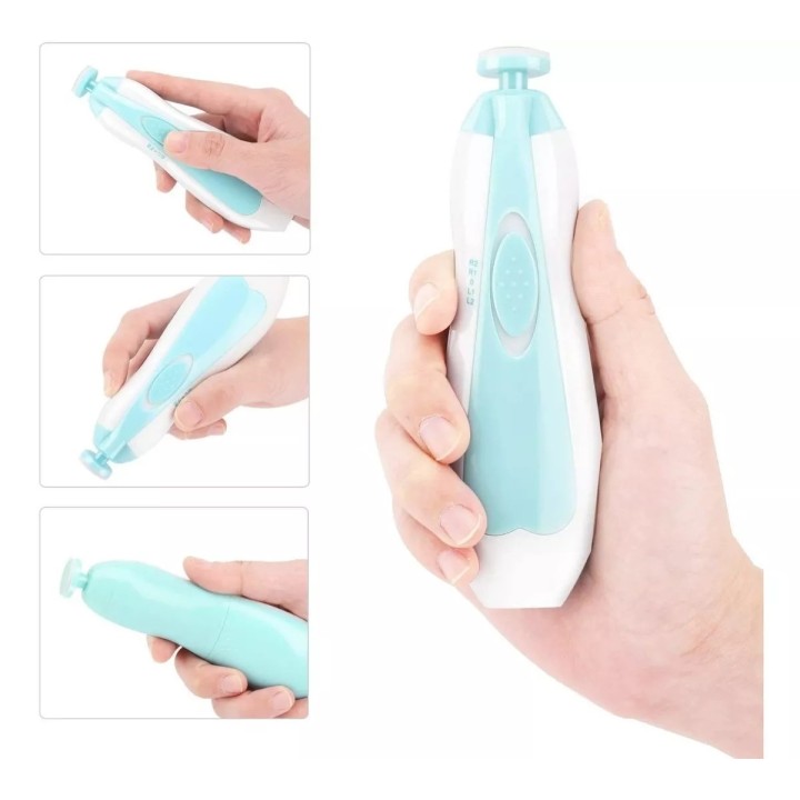 Lima De Uñas Bebe Infantil Eléctrico Unisex + Baterias