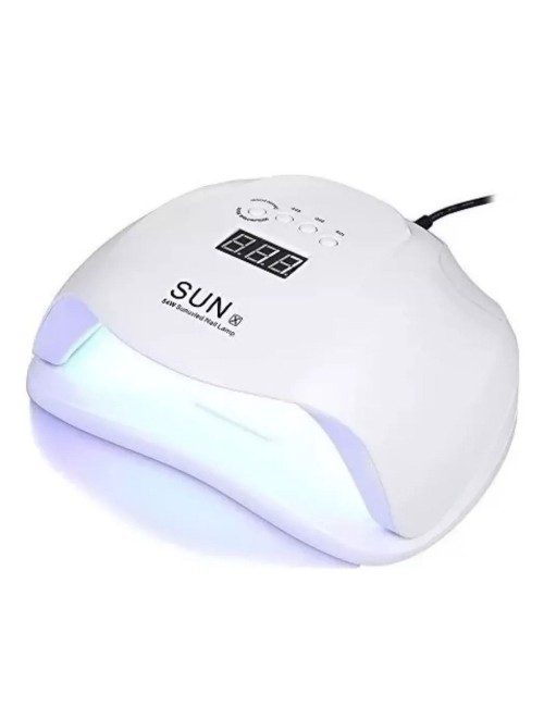 Lampara Led-uv De Uñas Gel Profesional Secado Rapido 48 Wats