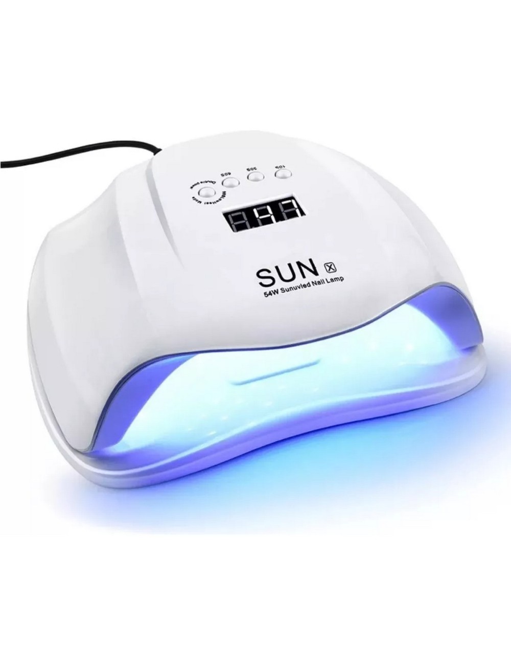 Lampara Led-uv De Uñas Gel Profesional Secado Rapido 48 Wats