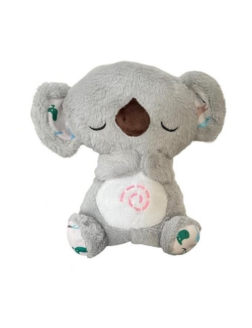 Koala Nutria Peluche Que Respira Sonido Luz Unisex + Bateria
