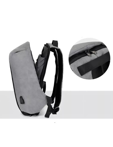Maleta Maletín Antirrobo Impermeable Con Puerto Usb Portatil