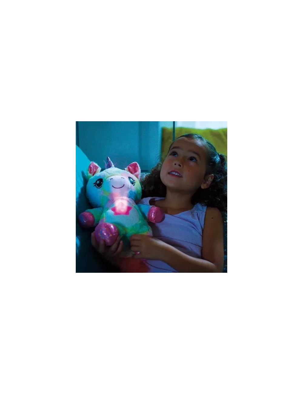 Muñeco Star Belly Dream Lites Proyector Peluche Unicornio