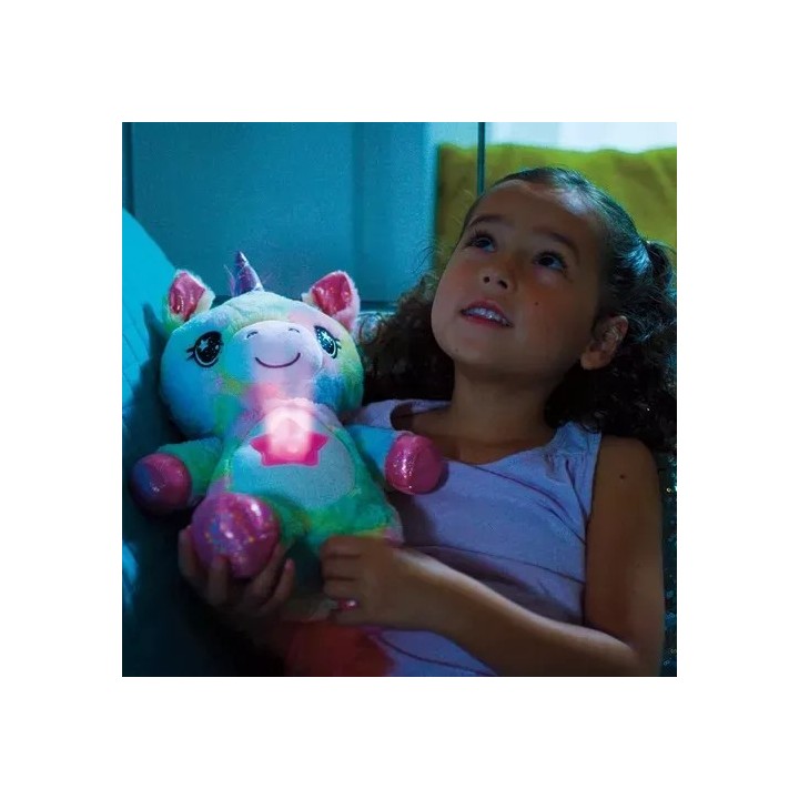 Muñeco Star Belly Dream Lites Proyector Peluche Unicornio