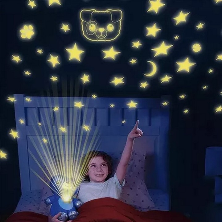 Muñeco Star Belly Dream Lites Proyector Peluche Unicornio