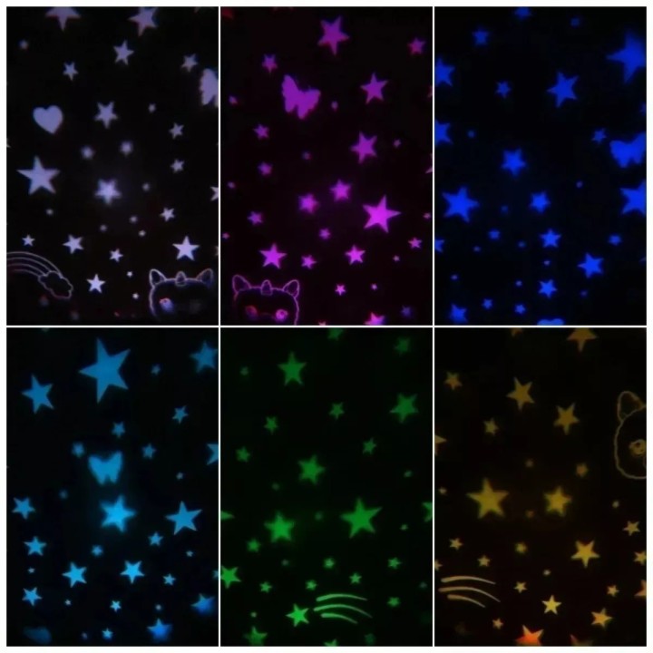 Muñeco Star Belly Dream Lites Proyector Peluche Unicornio