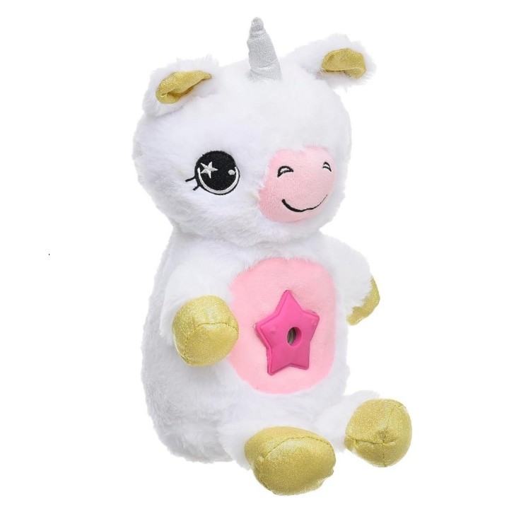Muñeco Star Belly Dream Lites Proyector Peluche Unicornio