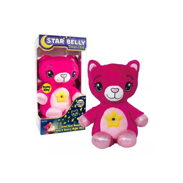 Muñeco Star Belly Dream Lites Proyector Peluche Oso Tierno
