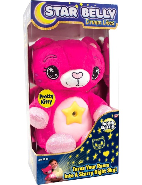Muñeco Star Belly Dream Lites Proyector Peluche Oso Tierno