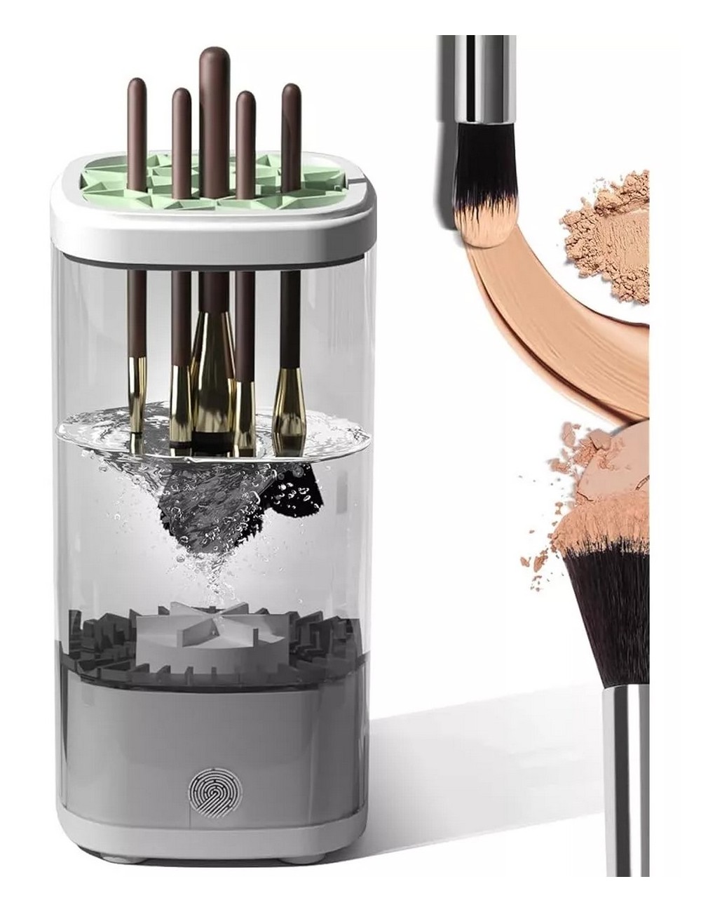 Limpiador Eléctrico Automático De Brochas De Maquillaje