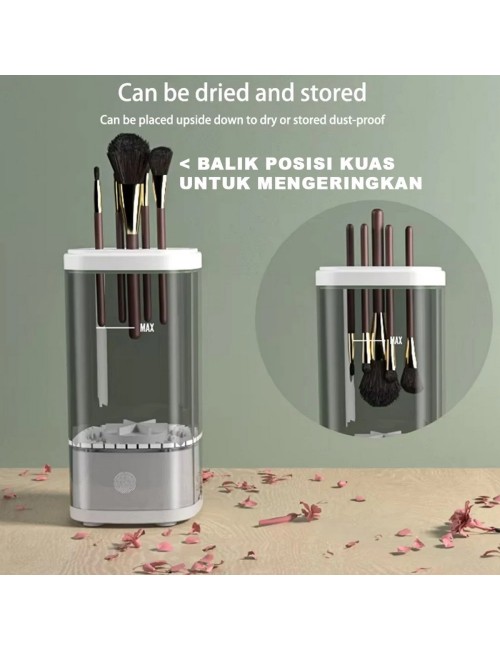 Limpiador Eléctrico Automático De Brochas De Maquillaje