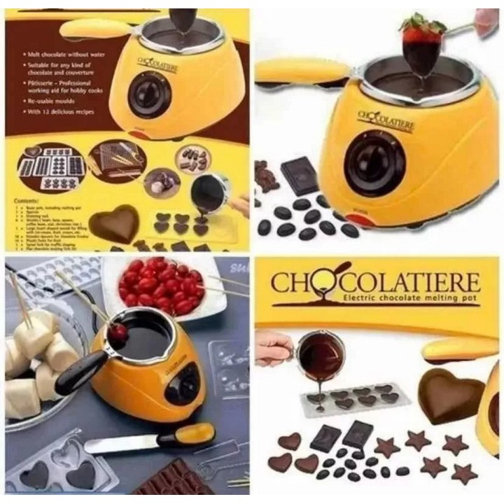 Maquina Olla Fundidora Fondue Derretir Chocolate Caramelo