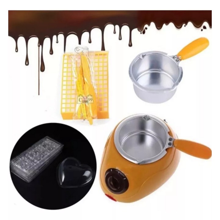 Maquina Olla Fundidora Fondue Derretir Chocolate Caramelo