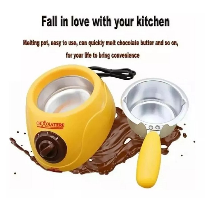 Maquina Olla Fundidora Fondue Derretir Chocolate Caramelo