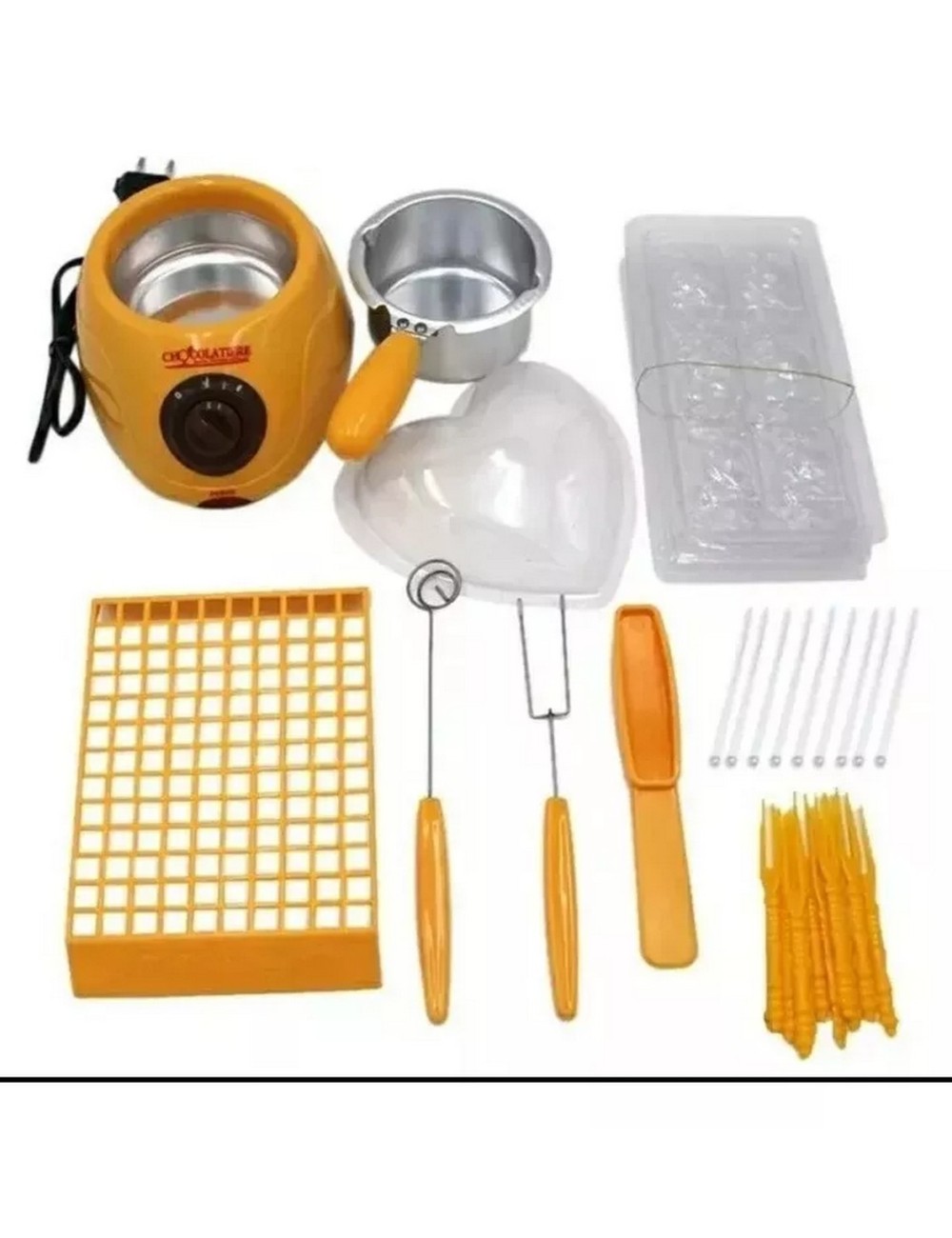 Maquina Olla Fundidora Fondue Derretir Chocolate Caramelo