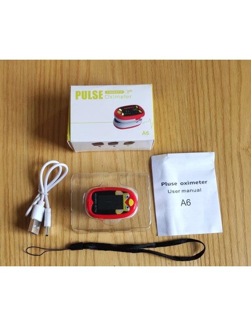 Oxímetro De Pulso Ritmo Cardiaco Para Bebes Niños Recargable