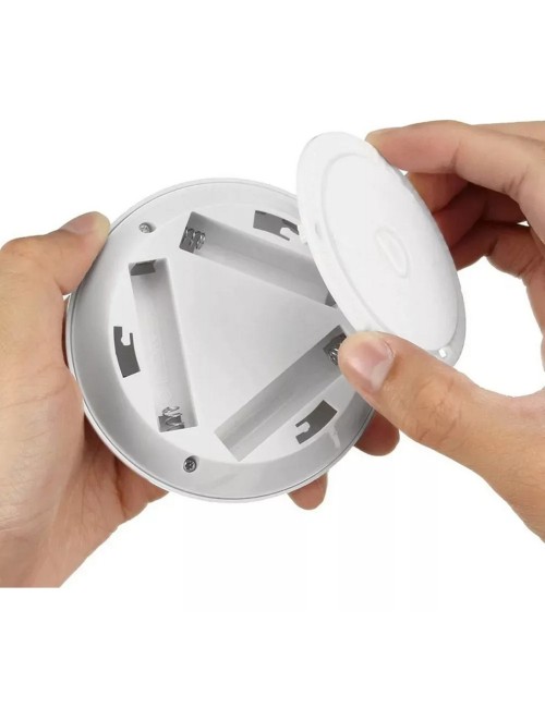 Juego Bombilla X3 Luces Led Inalámbrica Con Control De Mando